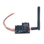 LinkMejor 2Km Long distance 5.8Ghz 40CH 2W 2000mW Over Range FPV Transmitter With Heat Sink fan For RC Drone