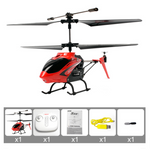 LinkMejor S5H 2.4Ghz 3CH Hovering One Key Take Off/Landing Alloy RC Helicopter RTF With Gyro