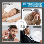 LinkMejor Ear Pressure Massage Tool Migraine&Headache Fast Comfort Multi-Layer Ear Tip Portable Ear Pressure Relief Device for Home Office Travel
