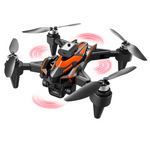 LinkMejor K12 MAX Three Camera WiFi FPV with LCD Screen Controller Servo Gimbal 360° Obstacle Avoidance Brushless Foldable RC Drone Quadcopter RTF