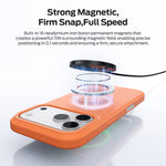 LinkMejor W010 25W Magnetic Wireless Charger Fast Wireless Charging Pad for Smart Phones for 17 17Pro 16 Pro Max 15 14 for Huawei for Xiaomi for Airpods