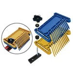 2PCS Universal Featherboards With Miter Slots Reduce Kickback Woodworking Tools for Tables Saws / Router Tables / Band Saws