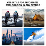 WEST BIKING Ear-hanging Thermal Cycling Mask Winter Breathable Windproof High Elastic Warm Neck Wrap for Cycling Skiing Climbing Outdoor Sports