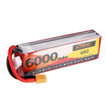 LinkMejor 11.1V 6000mAh 65C 3S Lipo Battery XT60 Plug for RC Drone