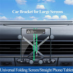 Oatsbasf X06 Universal Foldable Car Phone Holder Adjustable Vent Clip 360 Rotation Smartphone Stand for iPhone Samsung Car Accessories