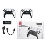 [128G] M8 Pro 4K HD TV Game Console with 2.4G Wireless Dual Controllers HD Output Open Source Linux 40000+ Retro Games Plug and Play Classic Arcade System