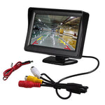 Car Reversing Display 4.3 Inches Rotatable 160 ° Optional Rear View Camera Easy to Install Suitable for A Variety of Models