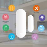 Zigbe/WIFI Smart Home Induction Door Magnetic Door and Window Switch Sensor Automatic Scene Security Alarm