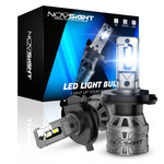 LinkMejor A500-N61 2PCS 13000LM/Pair 6500K Car LED Headlight Bulbs for Lighting Modification Cool White LED Headlamp 60W/Pair