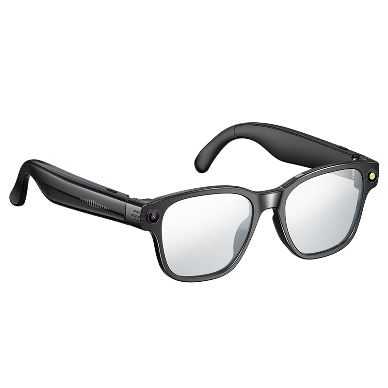 LinkMejor SG-10 AI Smart Photography Glasses with AI Real Time Translation Dual Mic Noise Reduction WiFi & bluetooth Binaural Speakers EIS Anti-shake Music Playback Smart Audio Glasses