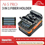 SignalFire AI-5 Pro Optical Fiber Fusion Splicer 6 Motors Core Alignmen 8s Splicin Automatic FTTH Splicing Machine