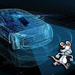 Ultrasonic Car Rat Repellent Engine Compartment Indoor Warehouse Mouse Rodent Repellent Ultrasonic Wave Vibration Induction Rat Deterrent