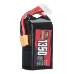 LinkMejor Power 22.2V 1350mAh 150C 6S LiPo Battery XT60 Plug for RC Drone