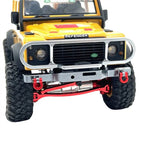 Upgraded Metal Front Bumper Protector for FMS FCX24M First Generation Range Rover Discovery 1/24 Crawler Vehicles Models Spare Parts