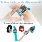HU090 DIY LED Digital Watch Kit 0.28 Inch Red Display Silicone Strap 12/24 Hour Format Countdown Timer Acrylic Shell Battery Operated Beginner Soldering Practice