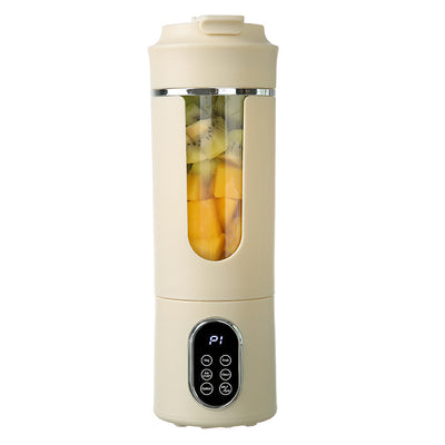 IPRee 530ml Wireless Portable Juicer 1300mAh Dual Battery 12 Blades 4 Speed Type-C Rechargeable Smoothie Blender Self Cleaning for Travel Home Office