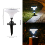 Elfeland Martini Solar Lamp Outdoors Waterproof Garden Light Monocrystalline Panel Automatic on/off Solar Powered Landscape Lighting
