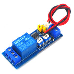LinkMejor HCW-03 12V Relay Module with Infinite Cycle/Single Time/Delay Dual Adjustable/Multifunctional Relay Module/Delay Circuit Module