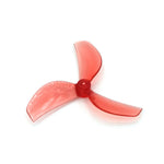 4 Pairs/12 Pairs Gemfan 45mm 1.8 Inch 3-Blade Ducted Propeller 1mm / 1.5mm Shaft Hole for 80-85mm Indoor ThinyWhoop RC Drone FPV Racing