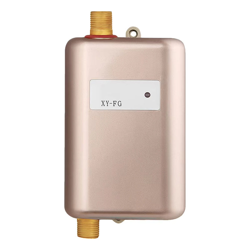 3000W/3800W Electric Instant Tankless Water Heater 304 Stainless Steel IPX4 Waterproof Compact Design US/EU Plug Quick Heating for Kitchen Washbasin