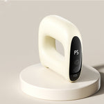 Fascia Massager Ring with Heat Compress 5 Speed Vibrating Massage for Neck Back Waist Leg Portable Handheld Muscle Massage Tool Type-C Fast Charging