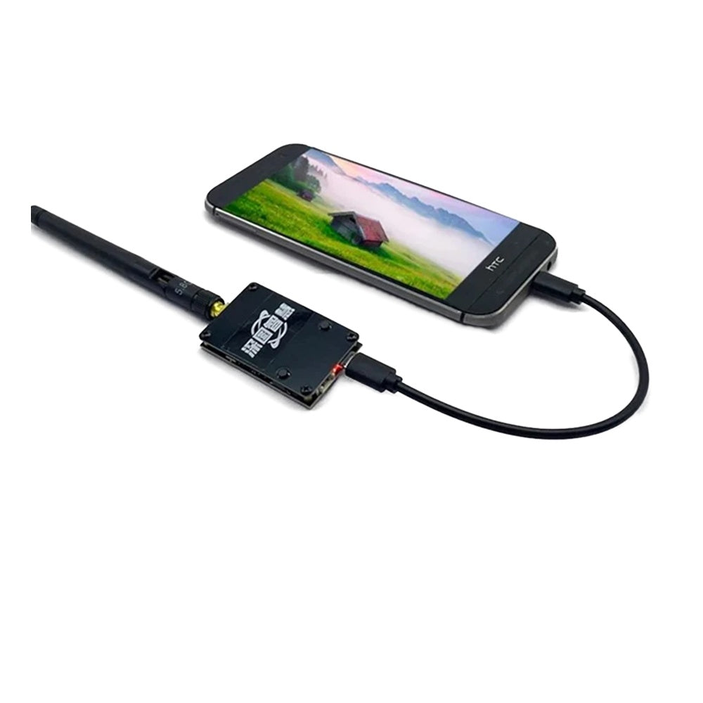 EWRF OTG Receiver 5.8GHz 56CH 720*480/30Fps FPV Receiver For Phone Tablet Smart Android Mobile Transmitter UVC Video Capture Card FPV Drone