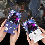 [128G] DC40V Open Source Retro WIFI Handheld Game Console 4000mAh 4.0-inch IPS Screen Quad-Core RK3326 Multiplayer Portable Pocket Video Player with Dual Replaceable Joysticks