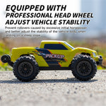 YH Toys YH18001 PRO RTR 1/18 2.4G 4WD 70km/h Brushless RC Car High Speed Pickup Off-Road Monster Truck LED Light Remote Control Vehicles Models Metal Diff Drive Shaft Toys