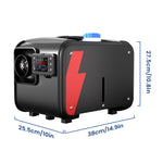 LinkMejor W1 Car Parking Diesel Heater 5-8KW 12V All In One LCD APP Remote Control