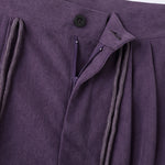 LinkMejor Mens Textured Comfortable Straight Leg Pant Solid Color Casual Wide Legged Pants Male S-5XL