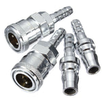 Male Female 8mm Gas Hose Copper Nozzle Quick Release Connector Caravan BBQ SH+PH