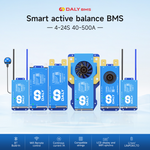 DALY Smart BMS Active Balance Build-in bluetooth WiFi RS485 CANBUS BMS 4S-24S 40A/60A Lifepo4 Li-ion for Lithium Battery