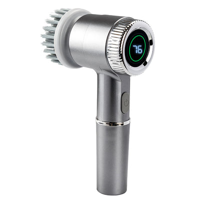 Tevorex Electric Cordless Scrubber with 6 Brush Heads, IPX7 Waterproof, Rechargeable Cleaning Brush for Tile, Grout & Stubborn Stain Removal