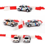 LinkMejor YDT64E RTR 1/64 2.4G RWD Drift Sports RC Car Full Proportional LED Light Desktp Pocket Mini Racing Remote Control  Competition Vehicles Models Children's Toy Gift