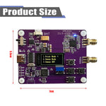 HMC833 6GHz RF Signal Generator 23.5MHz-6000MHz OLED Screen Adjustable Power Module Board