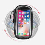 Waterproof Bike Bag Security 360° Rotation Touch Screen Bicycle Frame Phone Bag for Cycling