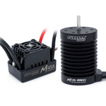 LinkMejor HOBBY M2845/M540 All Black Waterproof Brushless Motor W/ M45A Waterproof ESC 4.0 Connector Suitable for 1/14 Model RC Car Parts