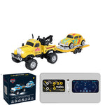 TRASPED HG4-194 HG4-197 RTR 1/64 2.4G RWD Mini Alloy RC Car Off-Road Truck LED Light Three Speed Support App Remote Control Vehicles Models Pocket Toys Desktop Collection Gift For Boys