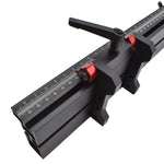 LinkMejor Telescope Miter Gauge Fence Extended Support for Woodworking Miter Gauge Table Saw Router Table