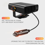 12V/24V Portable Mini Car Heater Defogger Windshield Defrosting Car Windshield Defroster Machine Winter Warmth & Heating