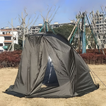 Xmund 1-2 Person Carp Fishing Tent Camping Tent, Outdoor Tent with No Bottom, Lightweight Quick Setup, for Beach Picnic Hiking Fishing