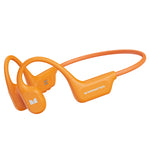 Monster MH22282 True Bone Conduction Headset Wireless bluetooth 6.0 Earphone IPX8 Waterproof Built-in 32G Memory 11.2mm Speaker AAC SBC Audio ENC Call Noise Cancelling 16H Playback Lightweight Design Open-ear Neckband Swimming Headphones