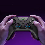 G3 Tri-mode E-sports Gamepad with Drift-Free Joystick Dual Motors Vibration Dual Macro Back Buttons Turbo Function Gaming Controller for PC PS5 Switch Android iOS