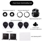 Camera Lens Replacement Kit Suction Cup Glass Aluminum Alloy Material for DJI Avata 360 RC FPV Racing Drone