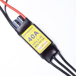 [HK Direct] Apisqueen 2-6S 40/100/120A ESC Electric Speed Controller with 5V 3A/5A BEC XT60 & Plug for Aeroplane Model RC Drone