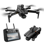 AE86 PRO MAX GPS 8KM 5G Repeater Digital FPV with 4K HD Camera 3-Axis EIS Gimbal 360° Obstacle Avoidance Touchable LCD Screen Controller Brushless Foldable RC Drone Quadcopter RTF
