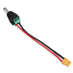 LinkMejor DC 5.5mm*2.5mm Female to Amass XT30/XT60 Female Connector Plug Cable for LinkMejor 6 in 1 PRO/ToolkitRC Charger