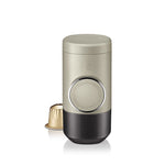 LinkMejor Minipresso NS2 18Bar Portable Espresso Maker Compatible with NS Original Capsules Manually Operated Small Handheld Coffee Machine for Travel Camping