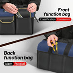 16 Inch 1680D Oxford Multifunctional Tool Bag Waterproof Wear-Resistant High Capacity Electrician Storage Bag