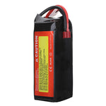 LinkMejor Power 22.2V 6500mAh 60C 6S LiPo Battery T Plug for RC Car